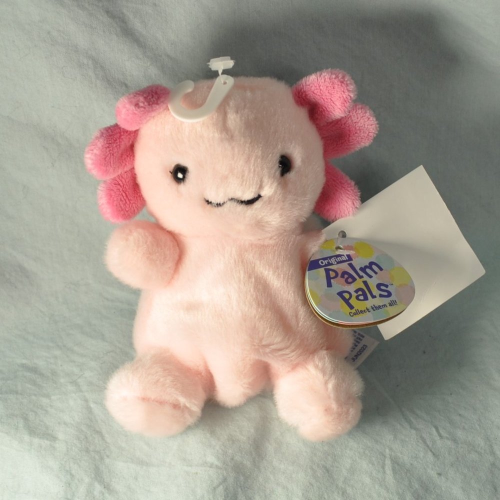 3 for $36 plush NWT aurora palm pals Ax the axolotl stuffed animal 2023 (w1583)